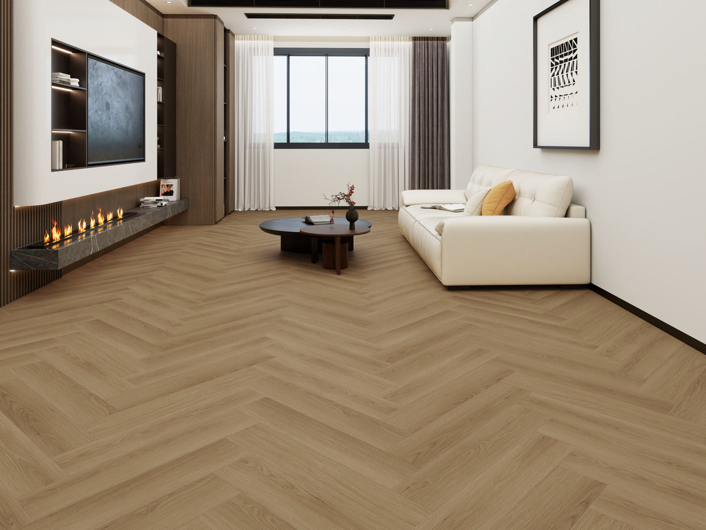V-Foor LH05 LVT Dryback Visgraat