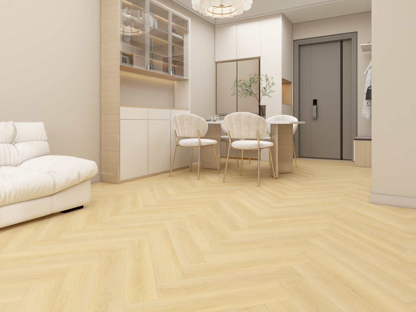V-Floor SH01 SPC Click Visgraat