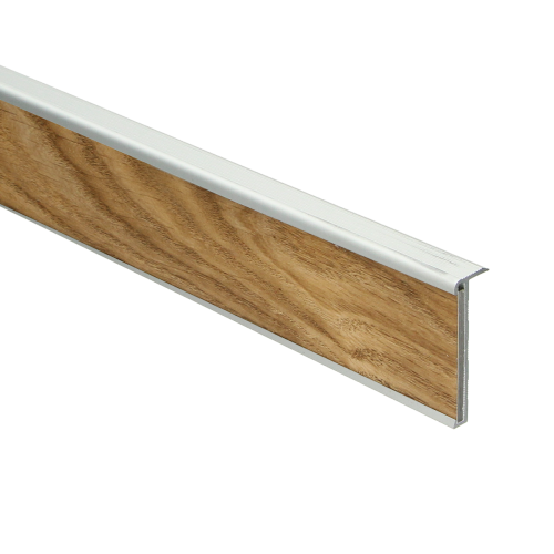Trapneusprofiel PVC – Zilver